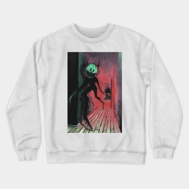 Never Ending Hallways Crewneck Sweatshirt by amiohw